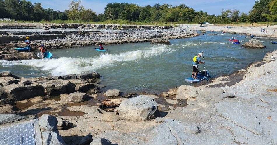 Photos: First peek at whitewater park in eastern Oklahoma opening spring 2024