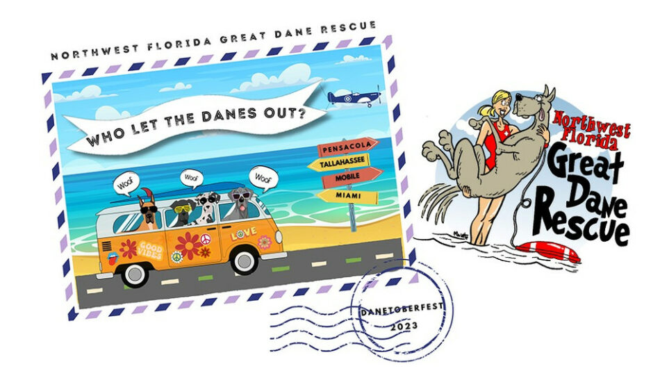 “Who Let the Danes Out?” at the 7th Annual Danetoberfest in Pensacola