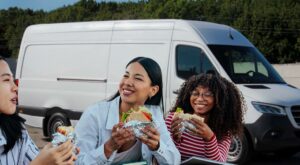 How We Turned Our Tour Van Into a Food Truck by Never Throwing Out These McDonald’s Bags