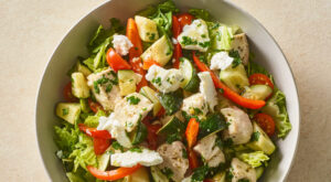 Sheet-Pan Chopped Salad With Chicken Recipe