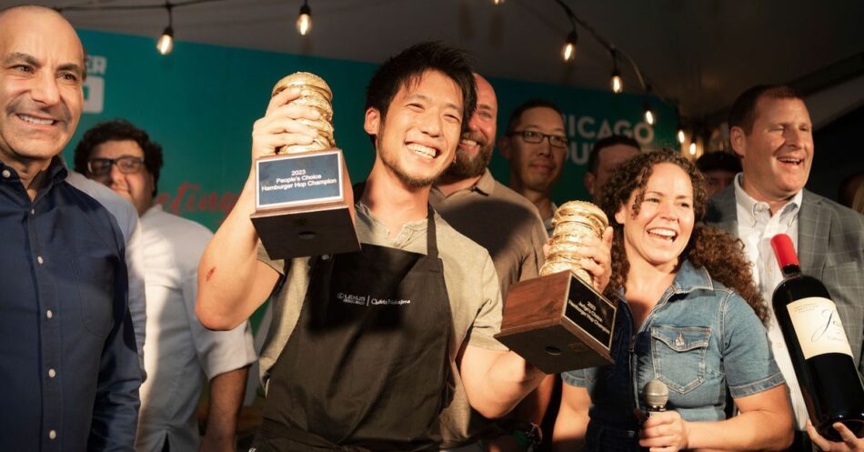 In an Upset, Chicago Gourmet’s Best Burger Came From a Seattle ‘Top Chef’ Alum
