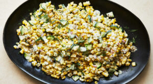 Sweet Corn Salad With Buttermilk Vinaigrette Recipe – The New York Times