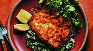 Chicken Schnitzel With Creamed Watercress Recipe – Epicurious