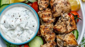 Clean-Eating Mediterranean Chicken Skewers Recipe With … – 30Seconds.com