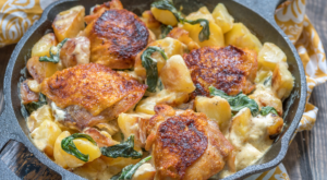 One Pot Chicken with Spinach and Potatoes is a Weeknight Winner – Wide Open Country