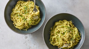 Lemon Pesto Pasta Recipe – NYT Cooking – The New York Times