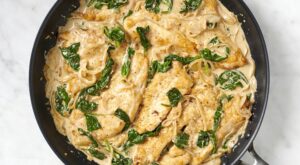 Creamy Spinach Chicken Recipe (One-Pan!) – The Kitchn