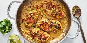 Best Creamy Chicken & Corn Skillet Recipe – How To Make Chicken … – Delish