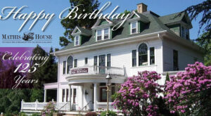 Enjoy A Breakfast For The Mathis House’s 125th Birthday – Jersey Shore Online