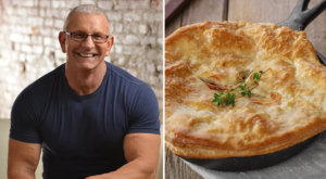 Celebrity chef Robert Irvine shares his easy pot pie recipe for fall using leftovers in the fridge