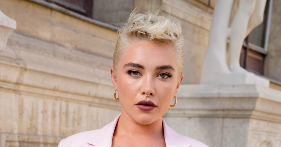 Florence Pugh Introduces a New Hair Trend: The Micro Ponytail