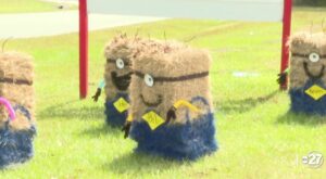 Hay there! Take part in the 4H Haybale decorating contest.
