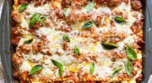 The easiest lasagna recipe ever