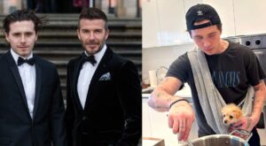 Brooklyn Beckham said he always has ‘little cooking competitions’ with his dad David