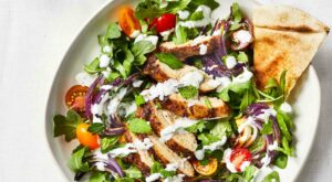 Warm Chicken Shawarma Salad Recipe