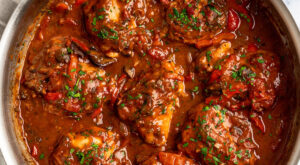 Chicken Cacciatore – Once Upon a Chef