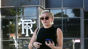 Forget the Wrong Shoe, Florence Pugh Is Now Wearing Half-Shoes